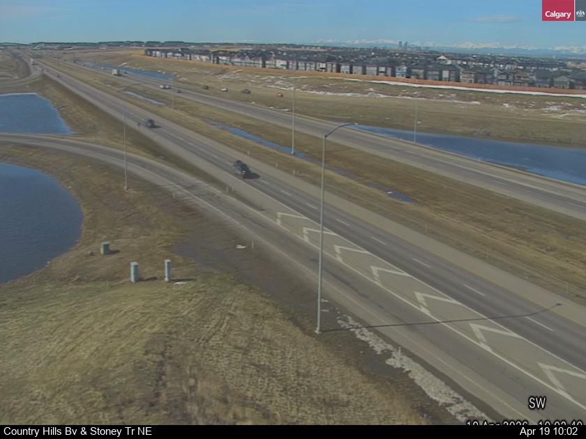 Country Hills Blvd / Stoney Tr NE — NE