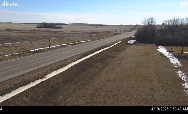 Hwy 14 & Hwy 17 east of Wainwright — South side of HWY