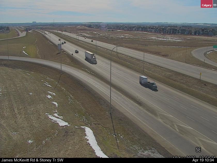 James Mckevitt Rd & Stoney Tr SW — Hwy 201: Stoney Trail at James Mcevitt Rd