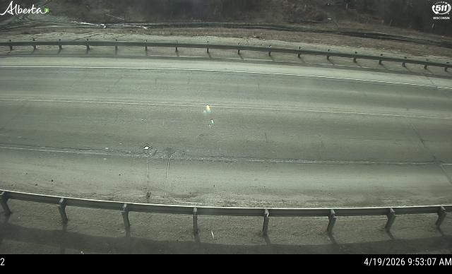 Hwy 22: Drayton Valley Bridge — SWB, NW side of HWY