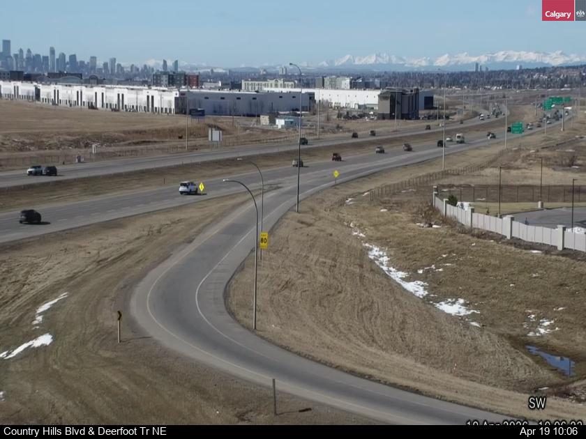 Country Hills Boulevard / Deerfoot Trail NE — Country Hills Boulevard / Deerfoot Trail NE