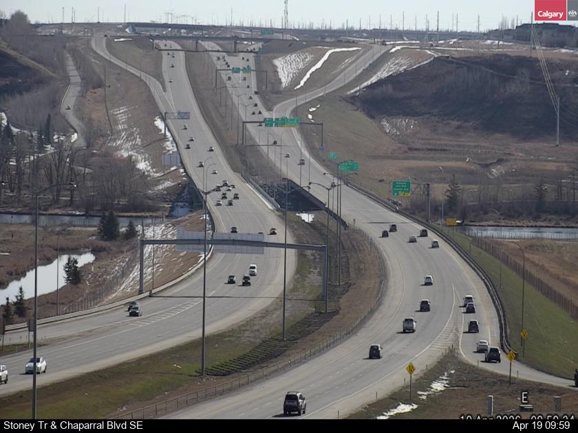 Stoney Trail and Chaparral Boulevard SE