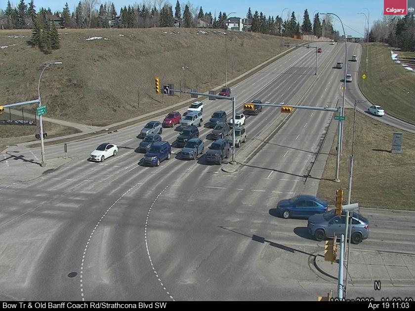 Bow Tr / Old Banff Coach Rd SW — Bow Tr / Old Banff Coach Rd SW