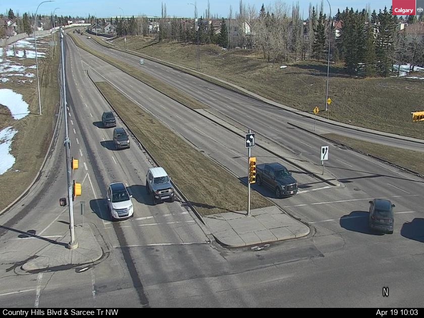 Country Hills Bv / Sarcee Tr NW — Country Hills Bv / Sarcee Tr NW