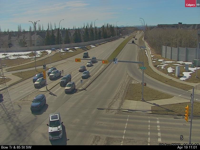 Bow Trail and 85 Street SW — Bow Trail and 85 Street SW