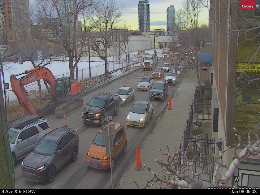 9 Avenue and 9 Street SW — 9 Avenue and 9 Street SW