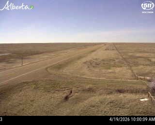 Hwy 41: North of Highway 501 near Cypress Hills Provincial Park — West side of HWY