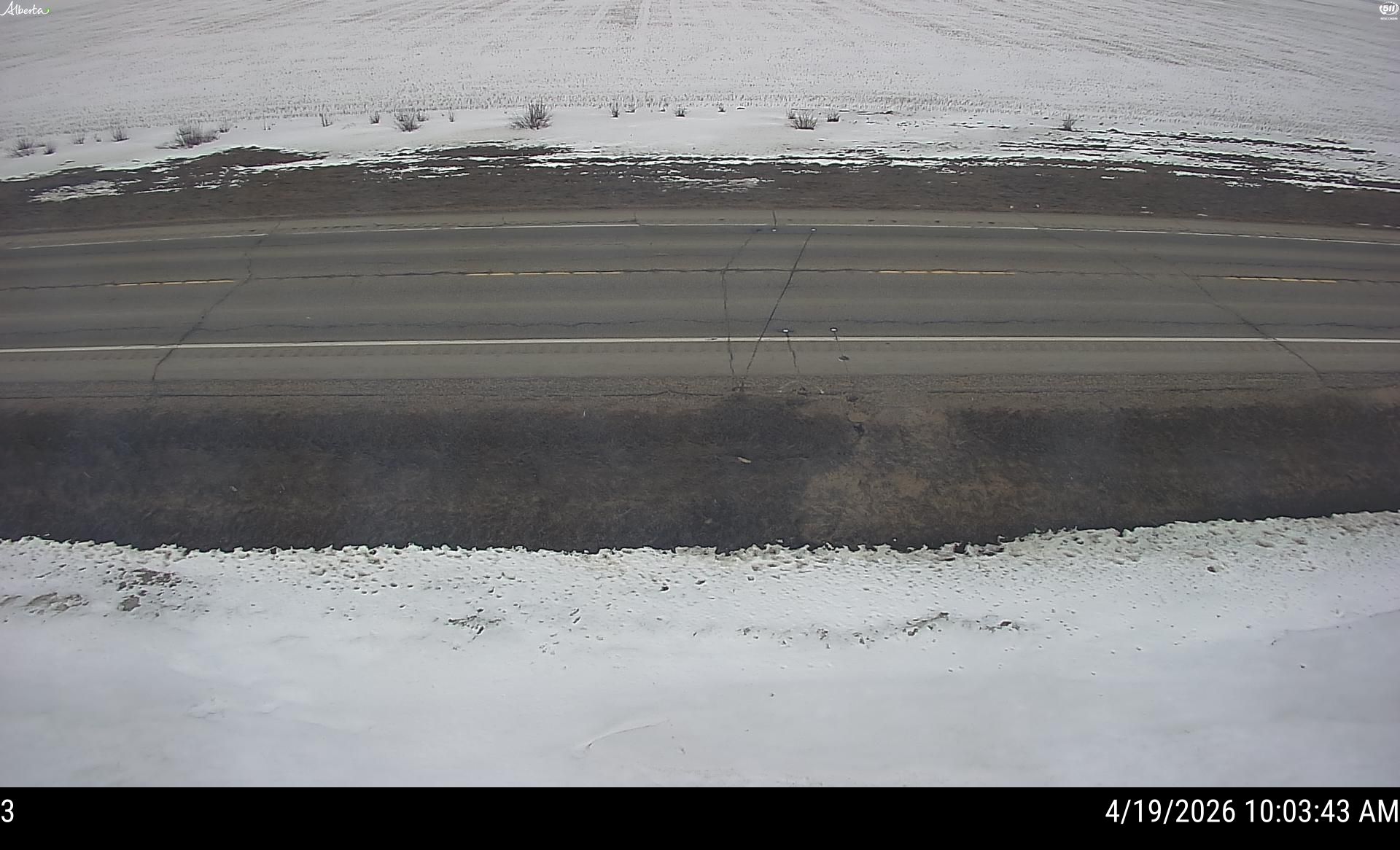 Hwy 44: South of Twp Road 654 near Flatbush — East side of HWY