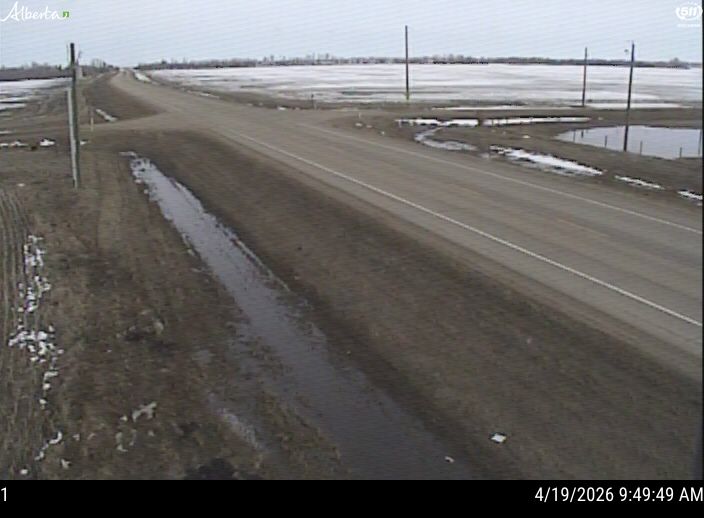 Hwy 63: Twp Road 590 near Egremont — West side of HWY