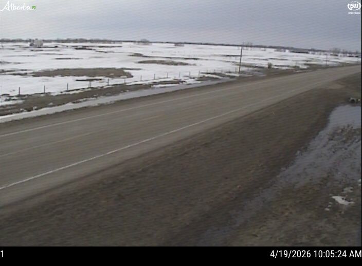 Hwy 63: Twp Road 590 near Egremont — West side of HWY