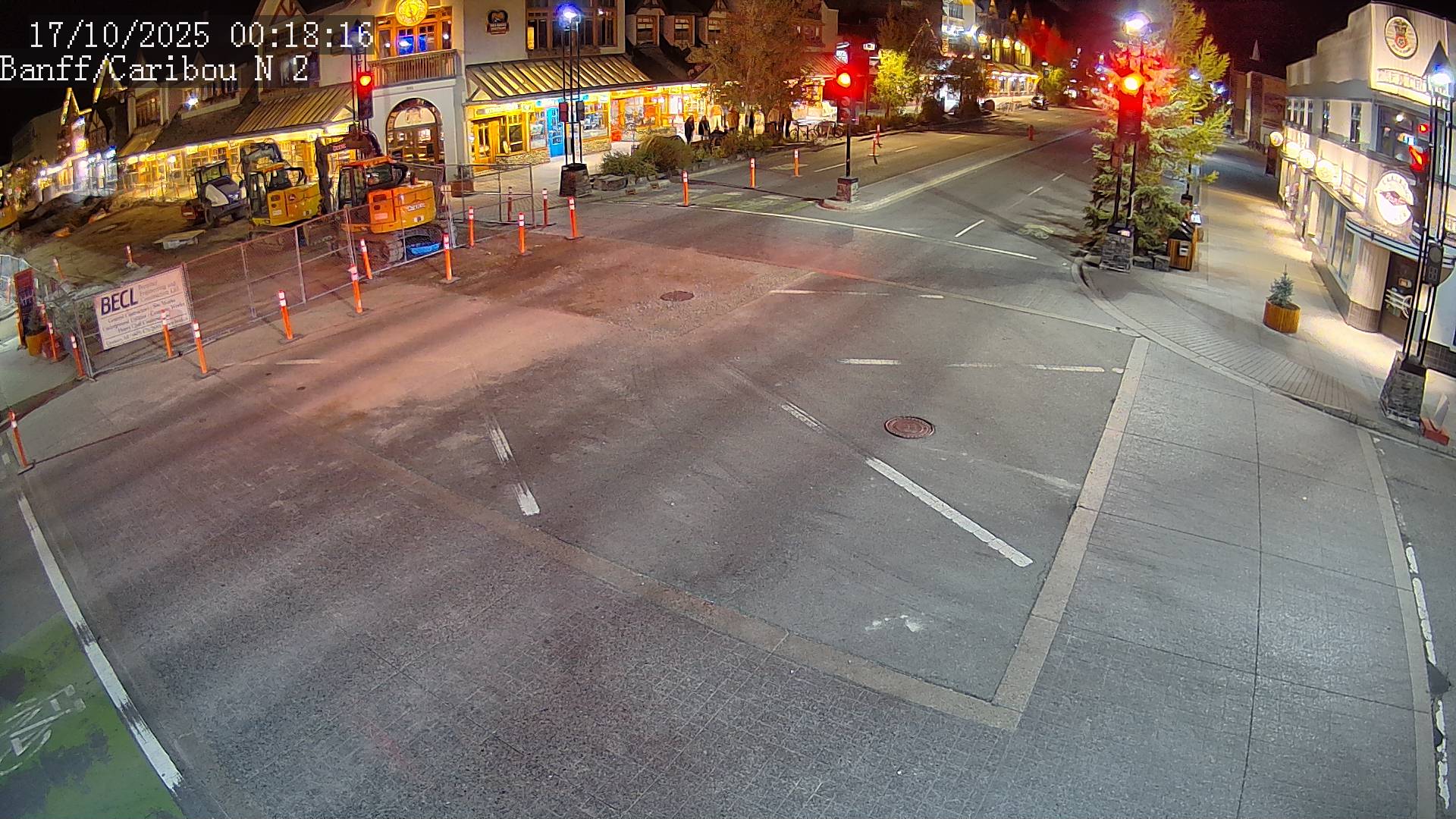 Traffic Cam Banff Ave and Caribou St