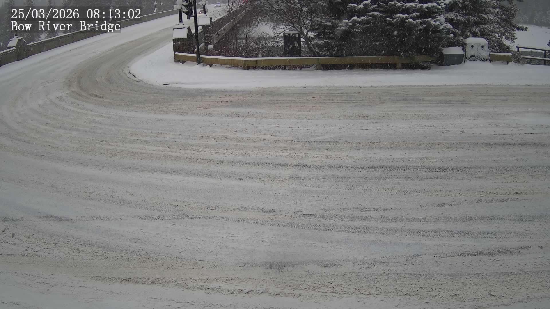 Traffic Cam Banff Ave Bridge