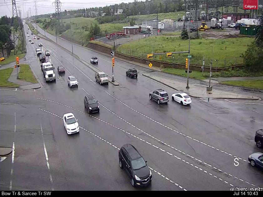 Traffic Cam Bow Trail / Sarcee Trail SW