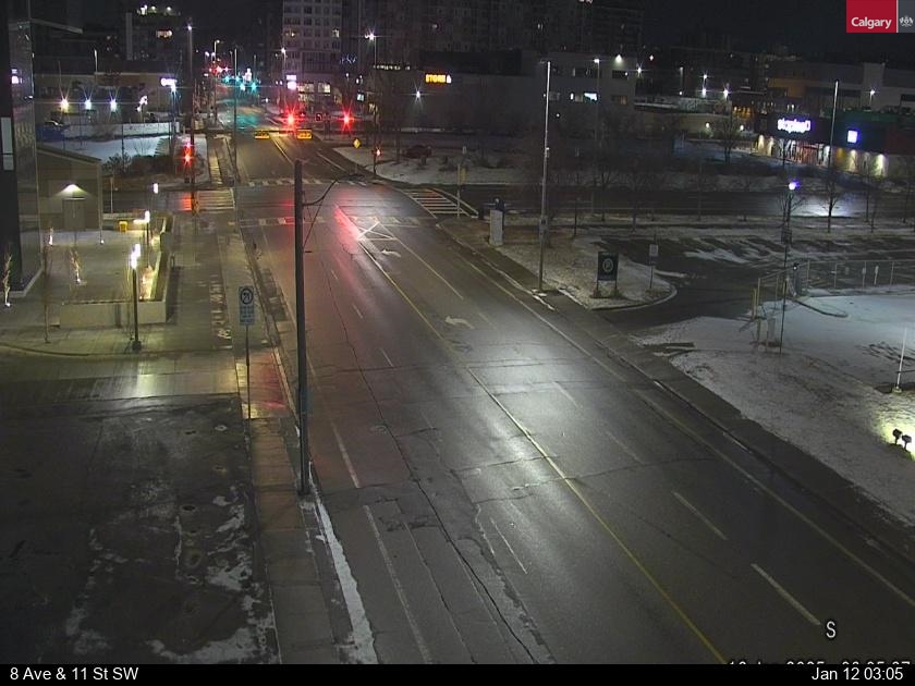 Traffic Cam 8 Avenue / 11 Street SW