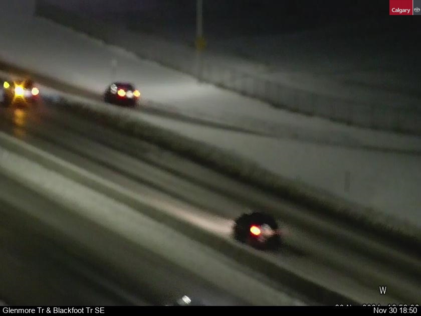 Glenmore Trail / Blackfoot Trail SE Traffic Cam