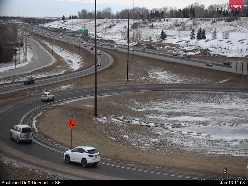 Traffic Cam Southland Drive / Deerfoot Trail SE