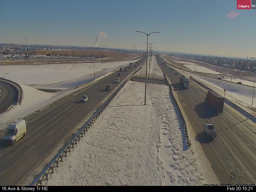Traffic Cam 16 Avenue / Stoney Trail NE