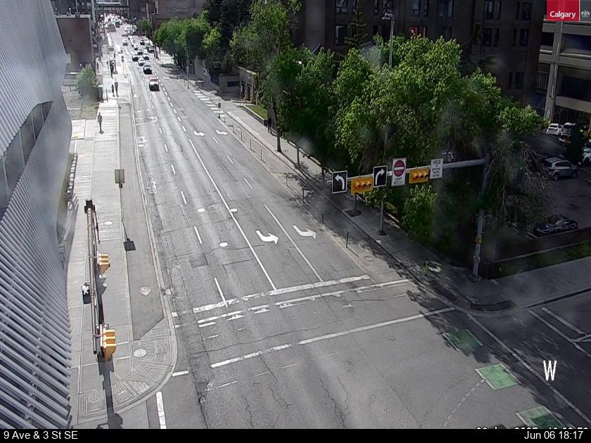 Traffic Cam 9 Avenue / 3 Street SE